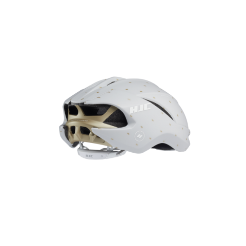 HJC FURION 2.0 White-Gold Bicycle Helmet r. L